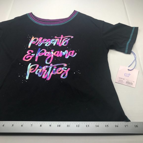 More Than Magic Girl's Short Sleeve Top Presents & PJ Parties Large 10-12 New - Picture 10 of 12